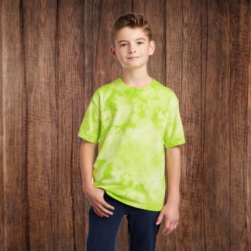 PC145Y Youth Crystal Tie Dye Tee Thumbnail